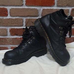 Dr. Martens mens industrial steel toe boots